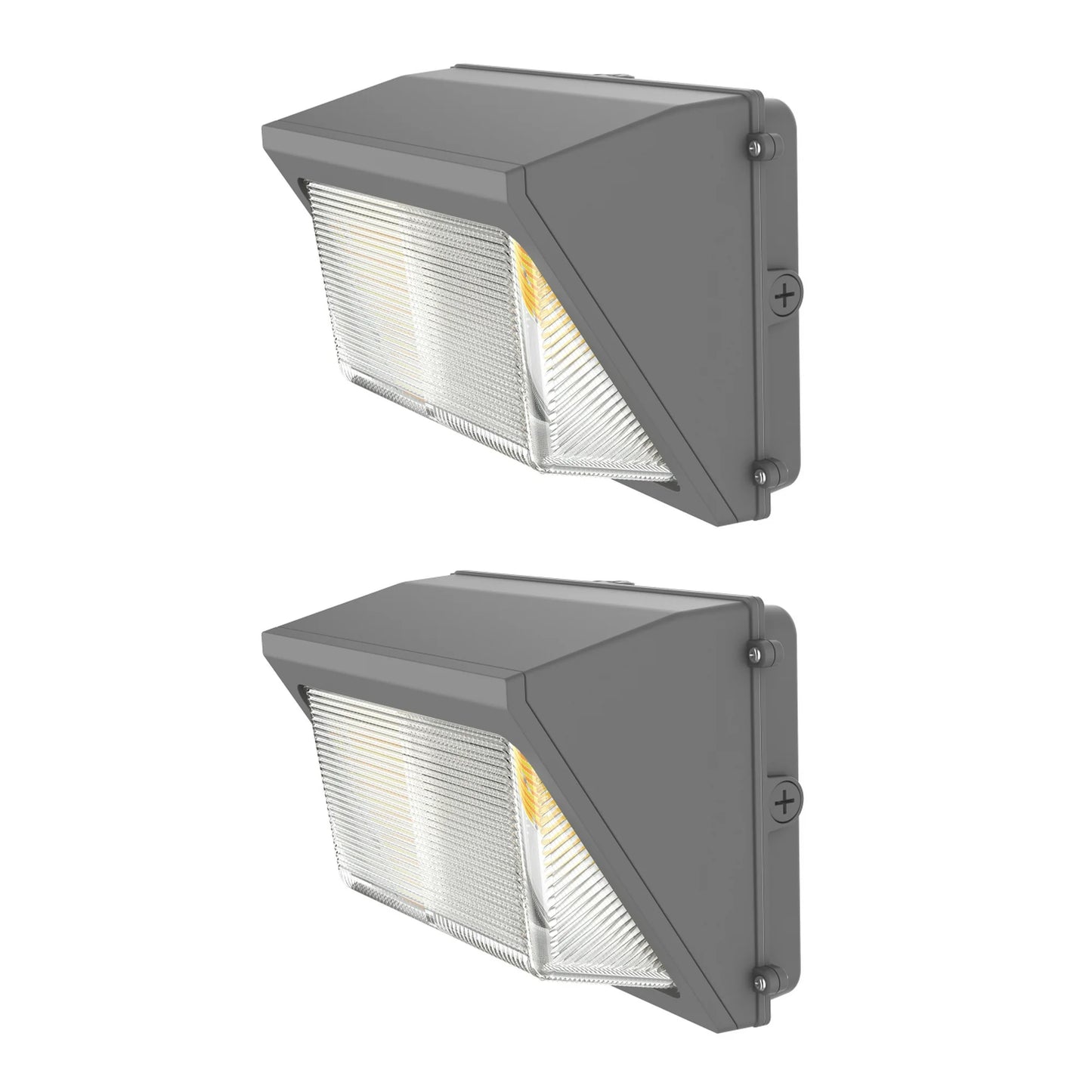 120W LED Wall Pack with Dust-to-Dawn Photocell. 5000 K 16800 Lumen, 150LM/W, [650-900W HPS/HID Equiv.] 100-277V, UL/DLC, Waterproof, Commercial Garage Awning Security Area Light