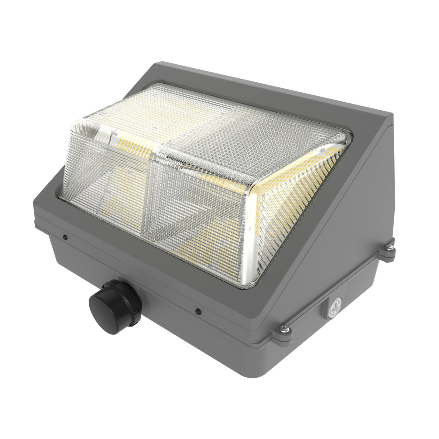 120W LED Wall Pack with Dust-to-Dawn Photocell. 5000 K 16800 Lumen, 150LM/W, [650-900W HPS/HID Equiv.] 100-277V, UL/DLC, Waterproof, Commercial Garage Awning Security Area Light